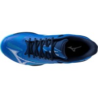 Zapatillas Mizuno Wave Exceed Light 2 Clay Azul Blanco  Oferta + Barato