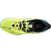 Zapatillas Mizuno Wave Exceed Tour 6 Clay Lima Negro Azul  Oferta + Barato