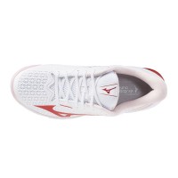 Mizuno Wave Exceed Tour 7 Clay White Red Sneakers femminili