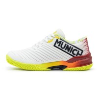 Munich Padx 57 White Red Yellow Sneakers