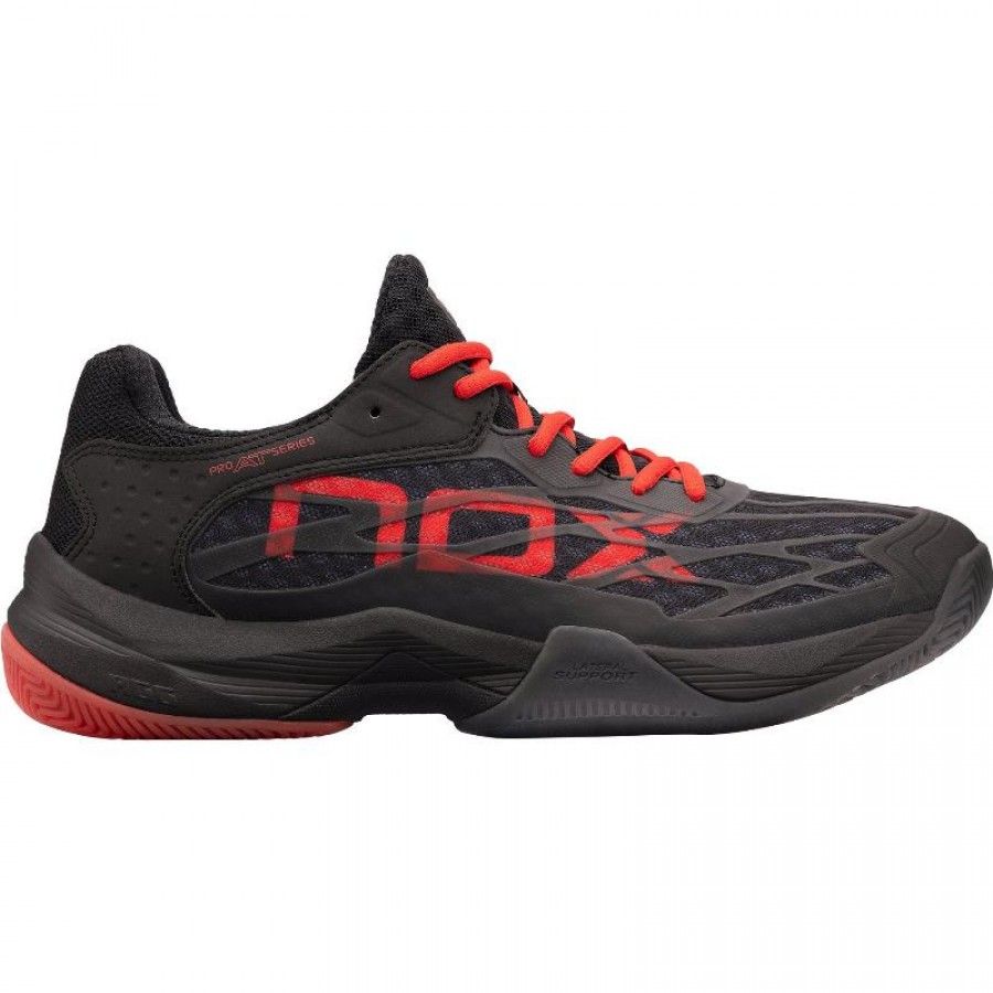Zapatillas Nox At10 Lux Negro Rojo  Oferta + Barato