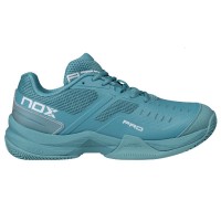 Nox AT10 Pro Blue Turquoise White Sneakers