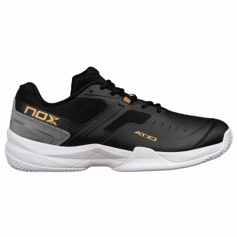 Zapatillas Nox AT10 Pro Negro Oro  Oferta + Barato