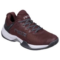 Nox ML10 Hexa Maroon Gunmetal Sapatos Cinza  Oferta + Barato