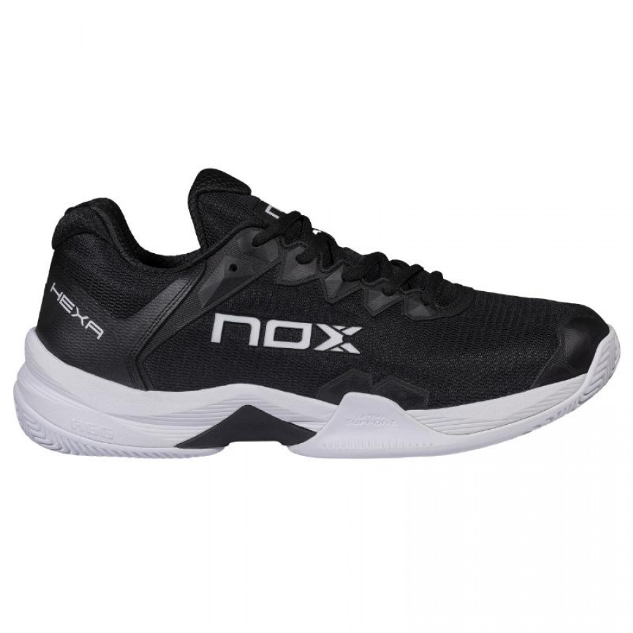 Nox ML10 Hexa Black White Sneakers