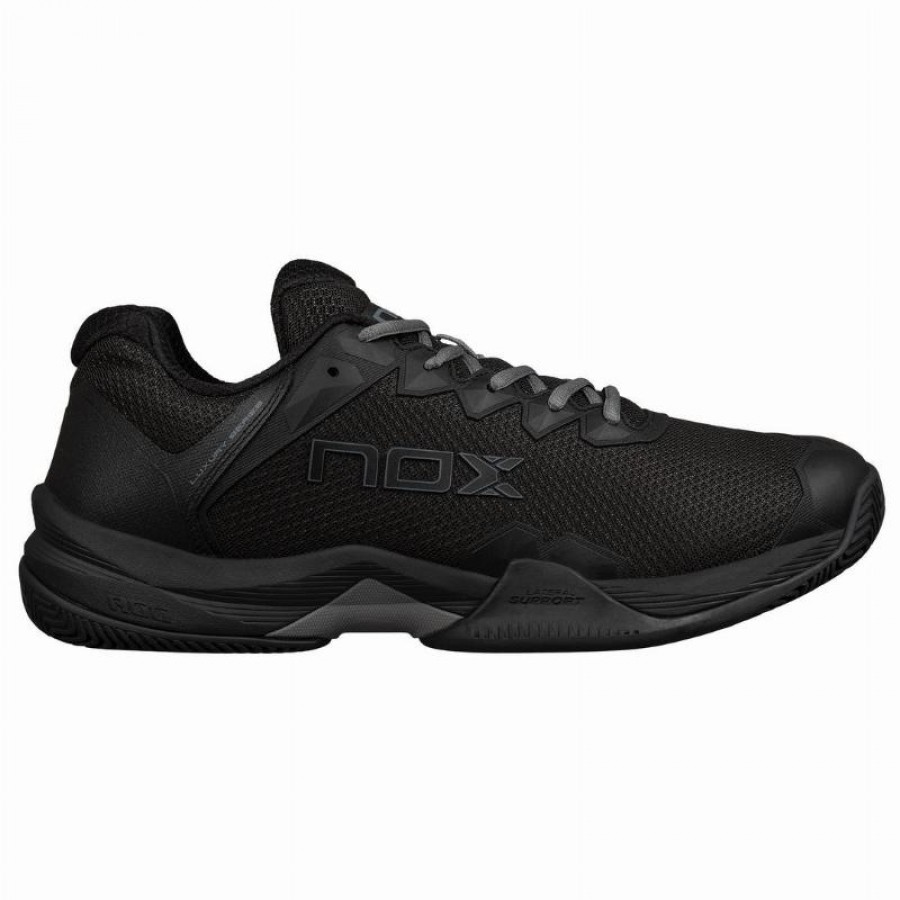 Tênis Nox ML10 Hexa Preto Ardósia Cinza