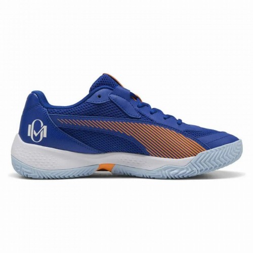 Puma Momo Gonzalez Nova Court Blue Orange Sneakers
