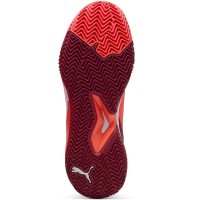 Zapatillas Puma Nova Court Rojo Burdeos Blanco  Oferta + Barato