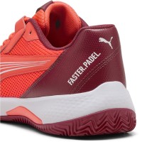 Zapatillas Puma Nova Court Rojo Burdeos Blanco  Oferta + Barato