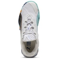Zapatillas Puma Nova Elite Blanco Negro Azul  Oferta + Barato