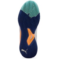 Zapatillas Puma Nova Smash Blanco Azul Naranja  Oferta + Barato