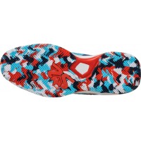 Zapatillas Salming Rebel Camo Blanco Rojo Azul  Oferta + Barato