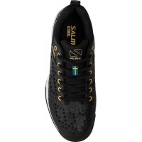 Zapatillas Salming Rebel Negro Blanco Dorado  Oferta + Barato