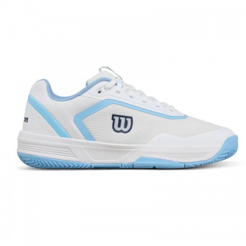 Wilson Courtglide White Sky Blue Women''s Sneakers