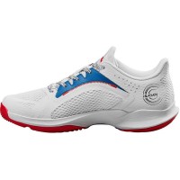 Zapatillas Wilson Hurakn 2.0  Blanco Azul Rojo Mujer  Oferta + Barato