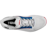 Zapatillas Wilson Hurakn 2.0  Blanco Azul Rojo Mujer  Oferta + Barato