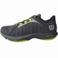 Zapatillas Wilson Hurakn Pro Negro Verde Lima  Oferta + Barato