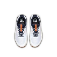 Zapatillas Wilson Intrigue Pro Clay Blanco Azul Oscuro Mujer