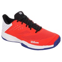 Wilson Kaos Stroke 2.0 White Orange Blue Shoes