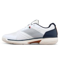 Zapatillas Wilson Rush Lite 5 Clay Blanco Azul Marino