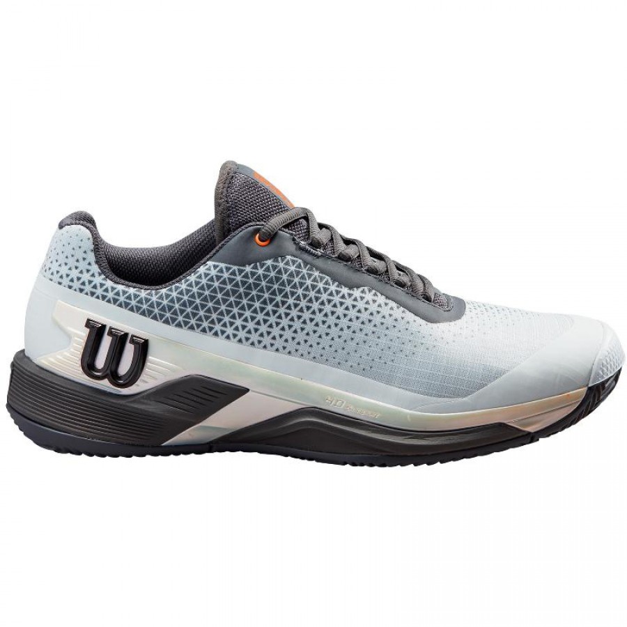Zapatillas Wilson Rush Pro 4.0 Shift Clay Azul Marfil Naranja  Oferta + Barato