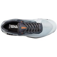 Zapatillas Wilson Rush Pro 4.0 Shift Clay Azul Marfil Naranja  Oferta + Barato