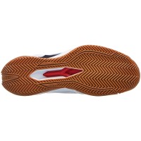 Zapatillas Wilson Rush Pro 4.5 Clay Blanco Azul Marino  Oferta + Barato