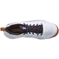 Zapatillas Wilson Rush Pro 4.5 Clay Blanco Azul Marino  Oferta + Barato
