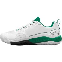 Zapatillas Wilson Rush Pro 4.5 Clay Blanco Verde Negro  Oferta + Barato