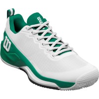 Zapatillas Wilson Rush Pro 4.5 Clay Blanco Verde Negro  Oferta + Barato