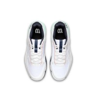 Wilson Rush Pro 5 Clay White Aquamarine Sneakers