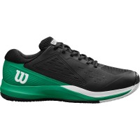 Zapatillas Wilson Rush Pro Ace Clay Negro Verde Blanco  Oferta + Barato