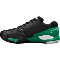 Zapatillas Wilson Rush Pro Ace Clay Negro Verde Blanco  Oferta + Barato