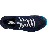 Zapatillas Wilson Rush Pro L Azul Marino Blanco Junior  Oferta + Barato