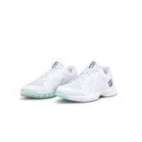 Zapatillas Wilson Rush Pro L Blanco Aguamarina Junior