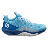 Wilson Rush Pro Lite Royal Blue Sky White Women''s Shoes  Offer + Cheap