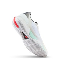 Wilson Rush Tour 5 Clay White Aqua Coral Sneakers